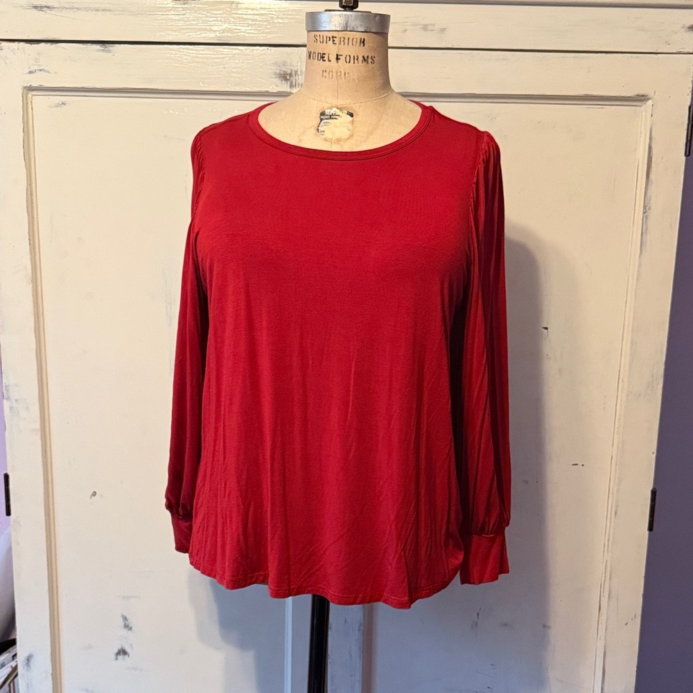 NWOT Modcloth Ruby Red Women's Blouse